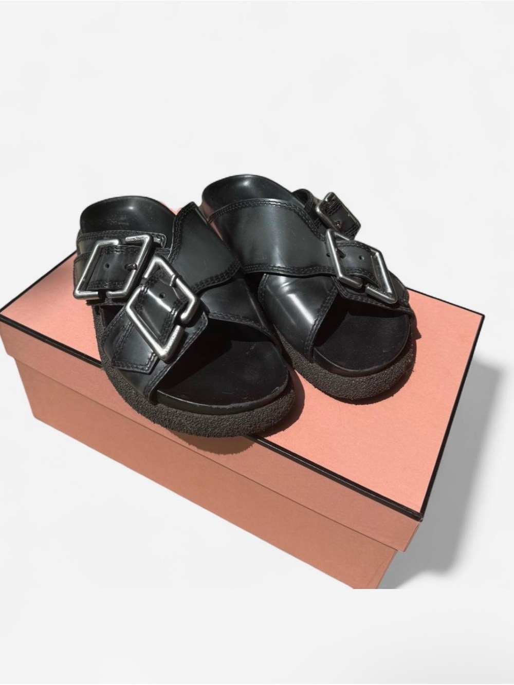 Acne Studios Buckle Slide Sandals